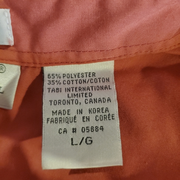 2 for 15 Tabi Pink Button Down Top - Picture 8 of 8